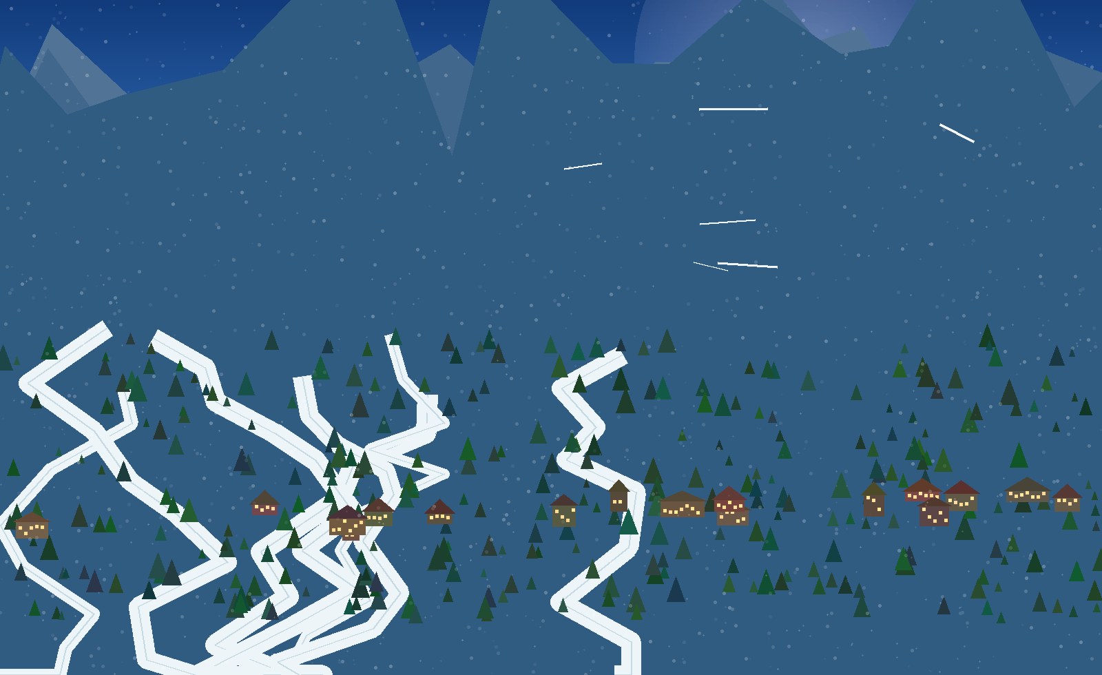 winter panoramic scene 12