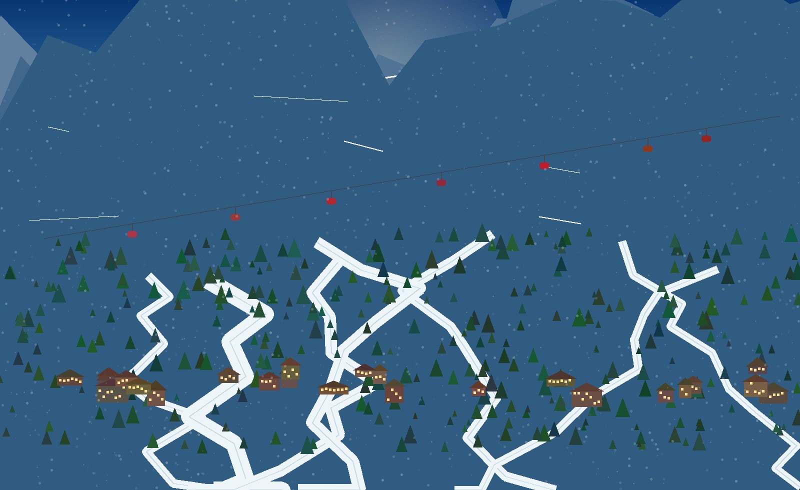 winter alpine scene 15