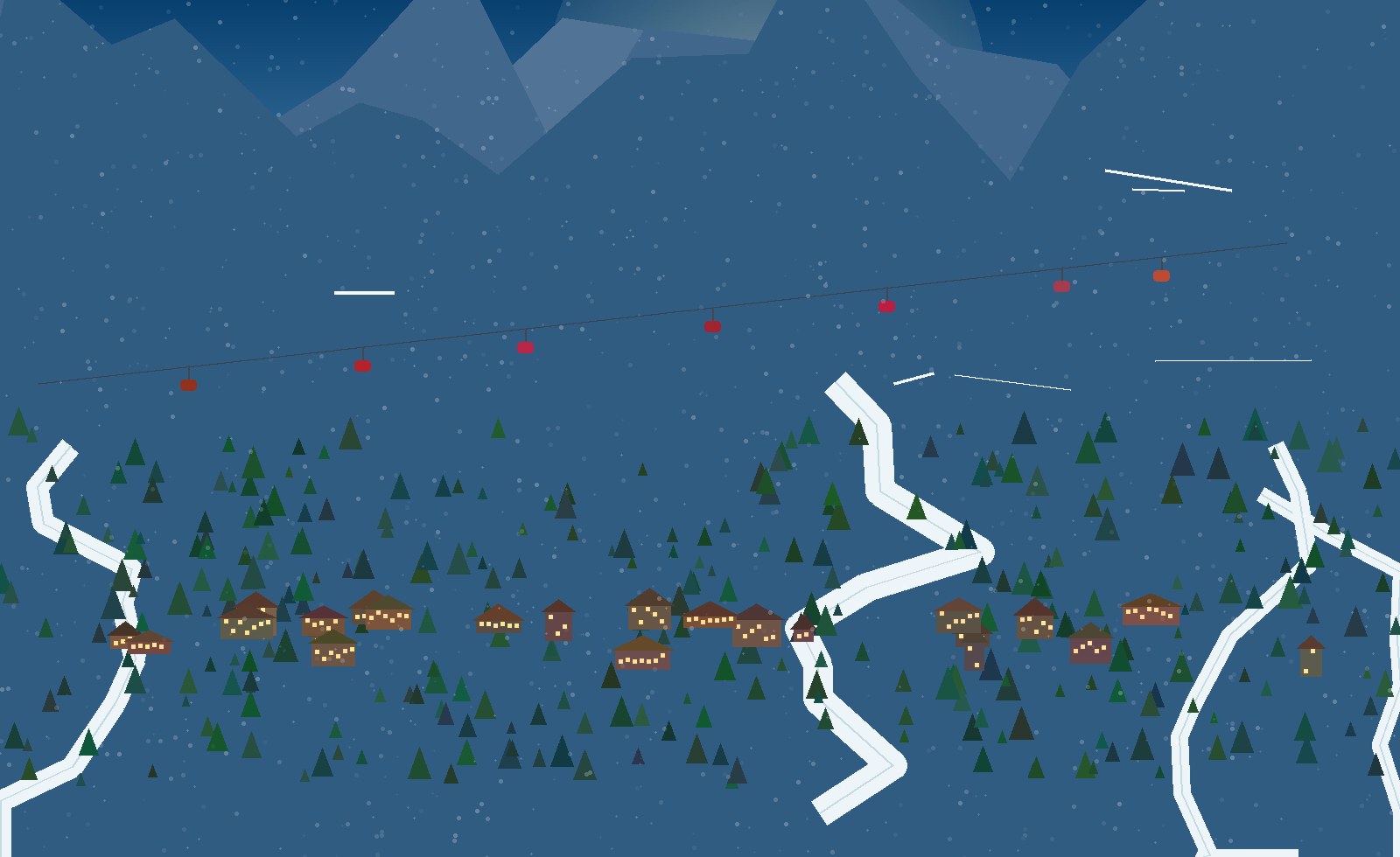 winter panoramic scene 17