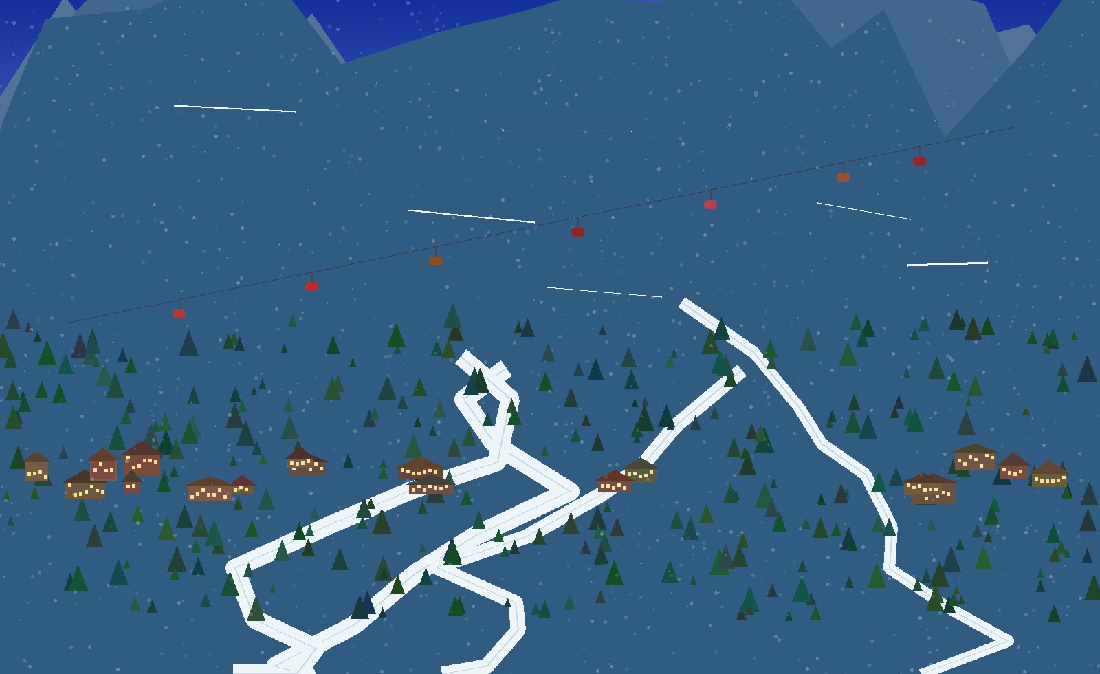 winter alpine scene 17