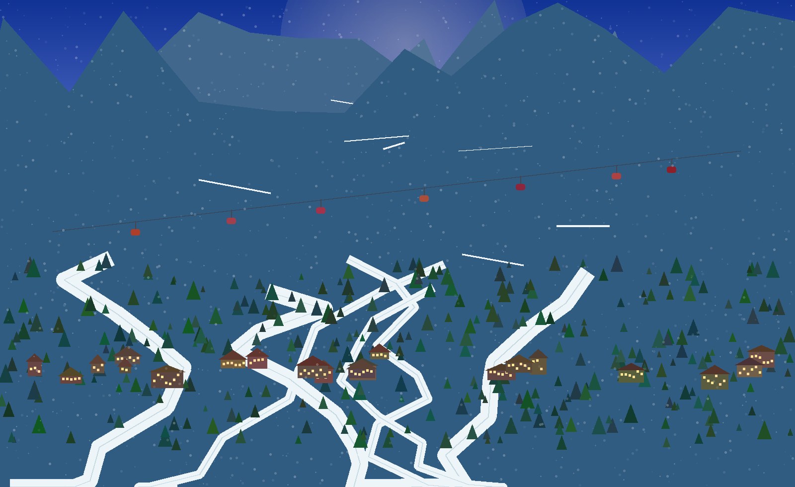 winter alpine scene 18