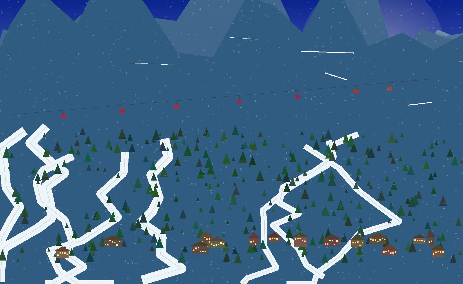 winter panoramic scene 20