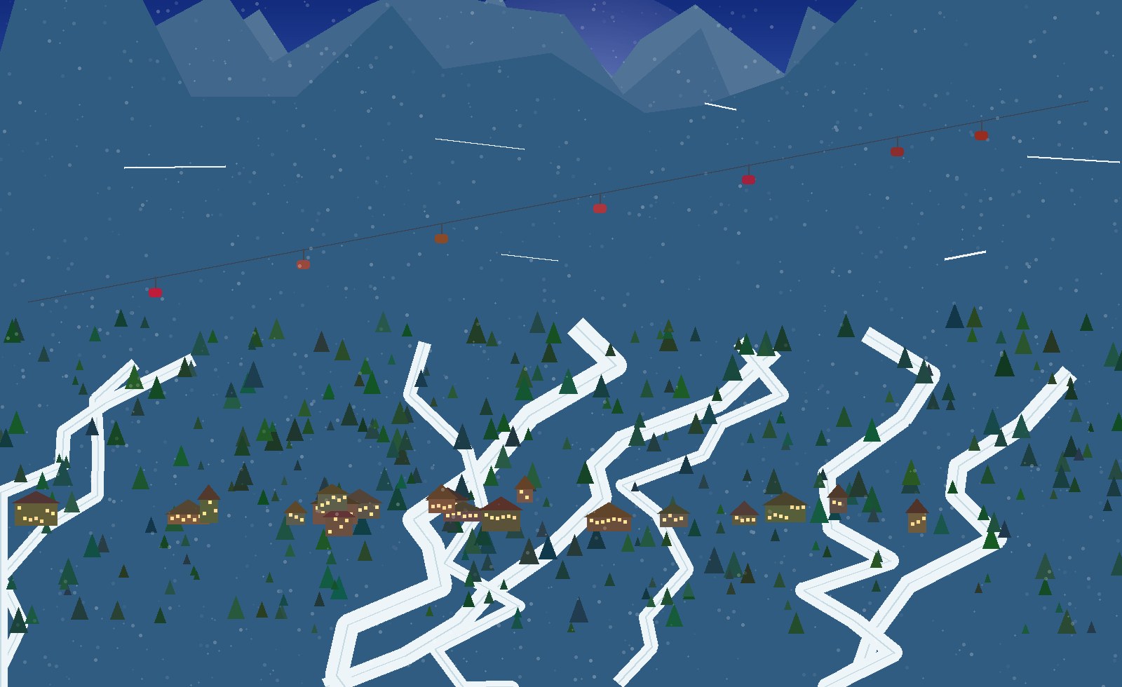 winter alpine scene 21