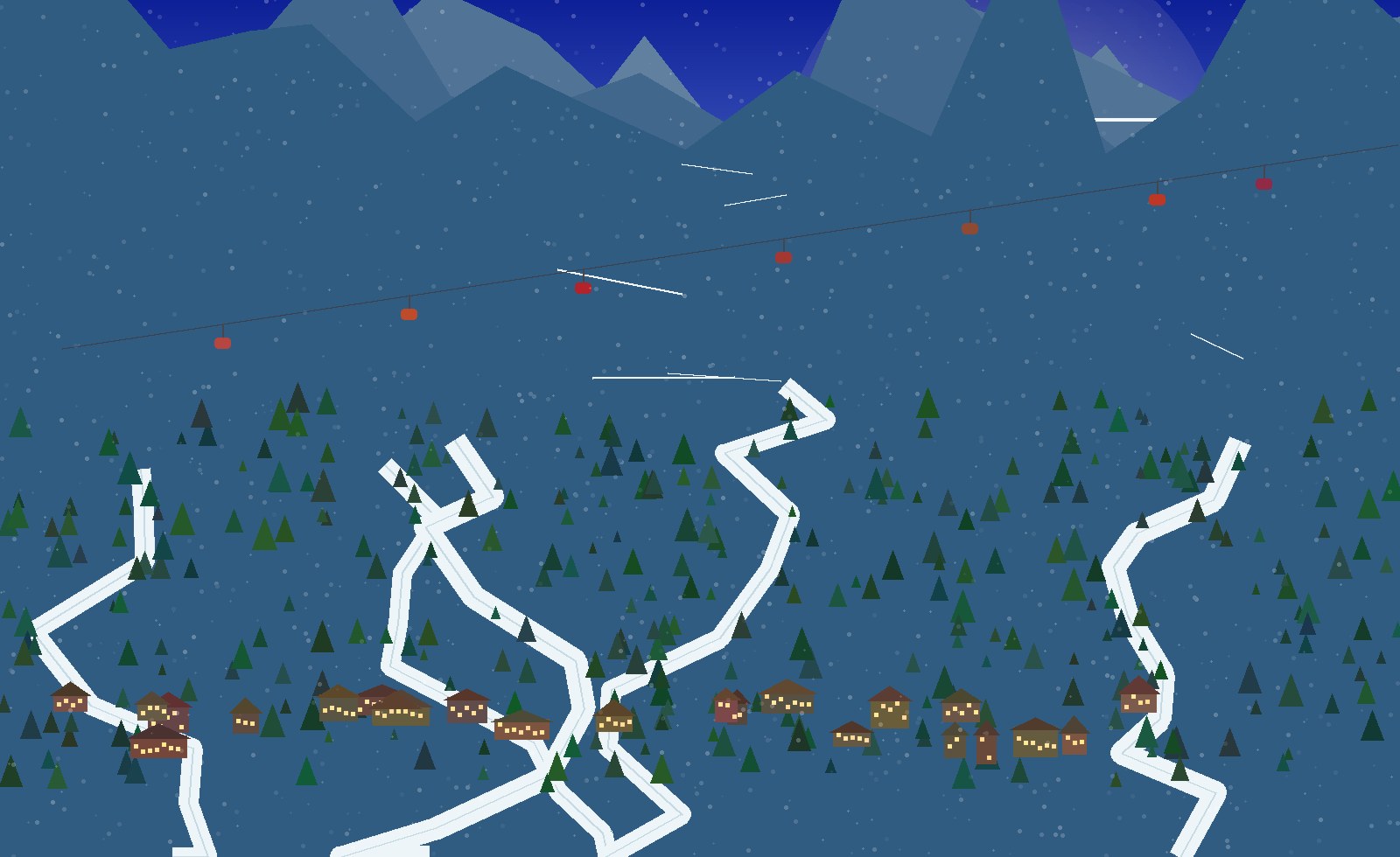 winter alpine scene 22