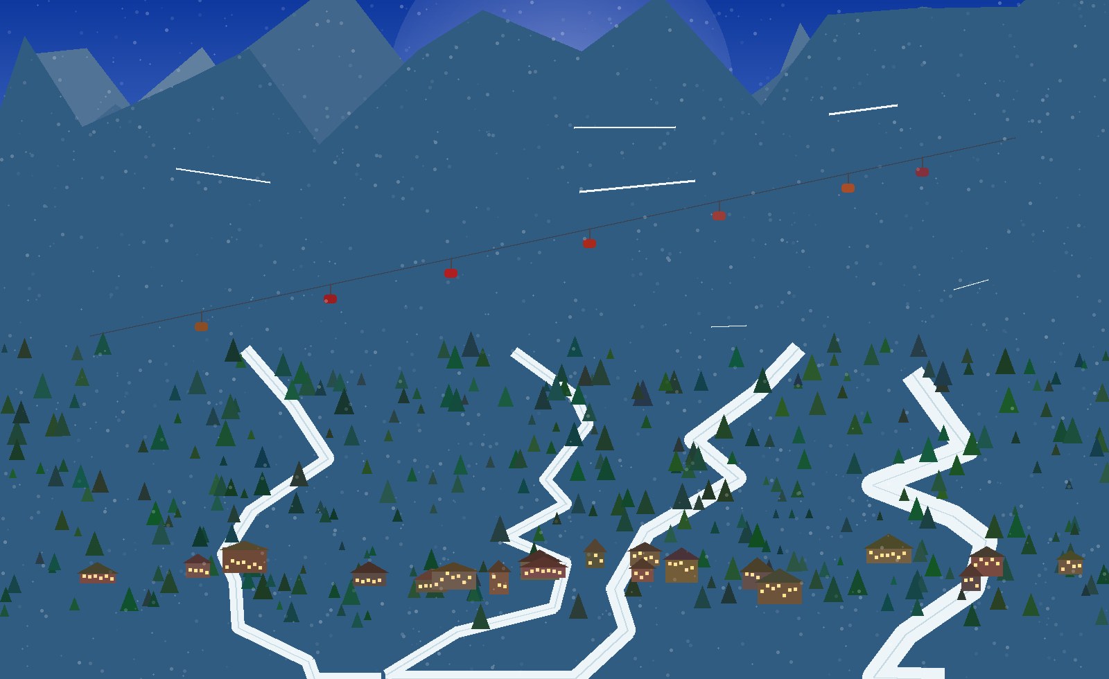 winter alpine scene 23