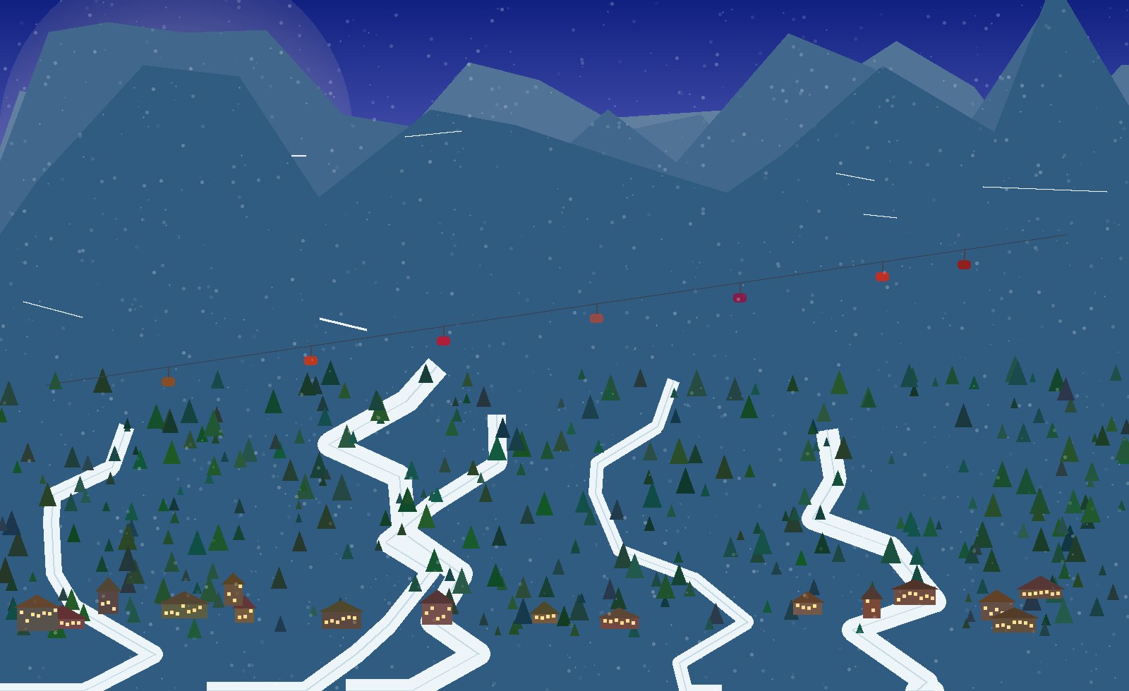 winter alpine scene 24