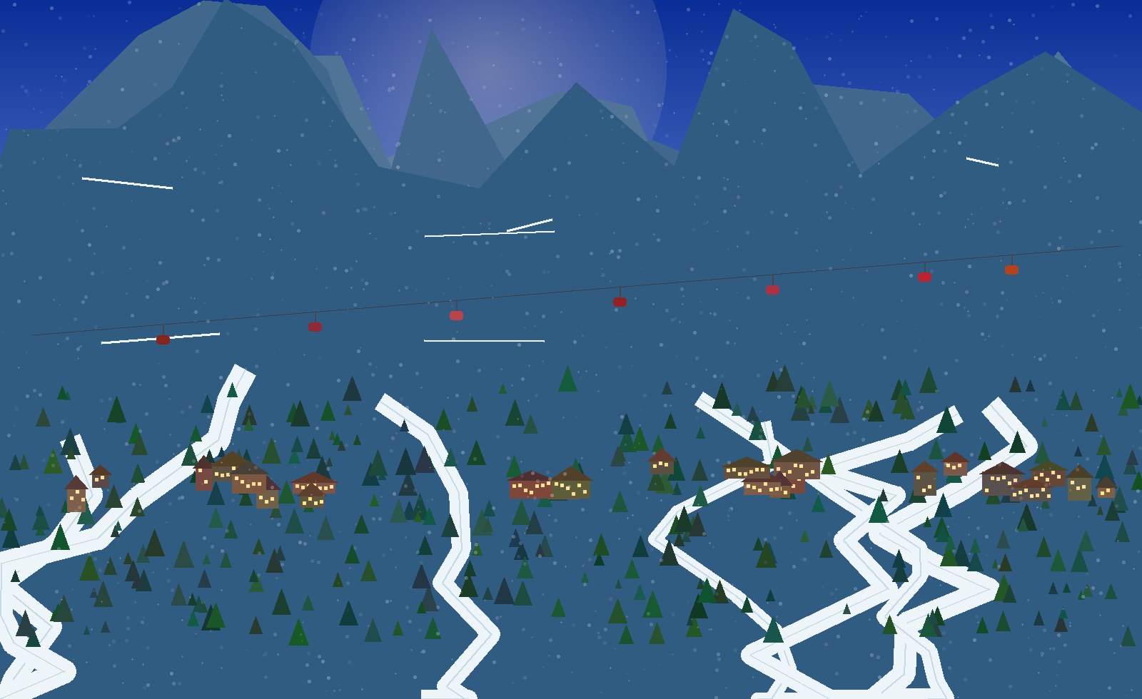 winter panoramic scene 25