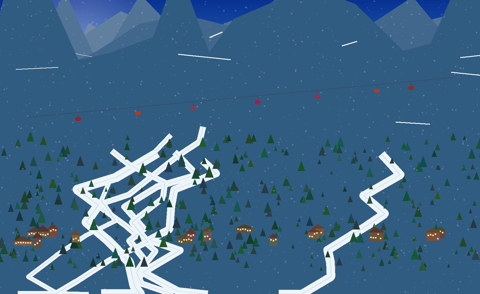 winter alpine scene 26