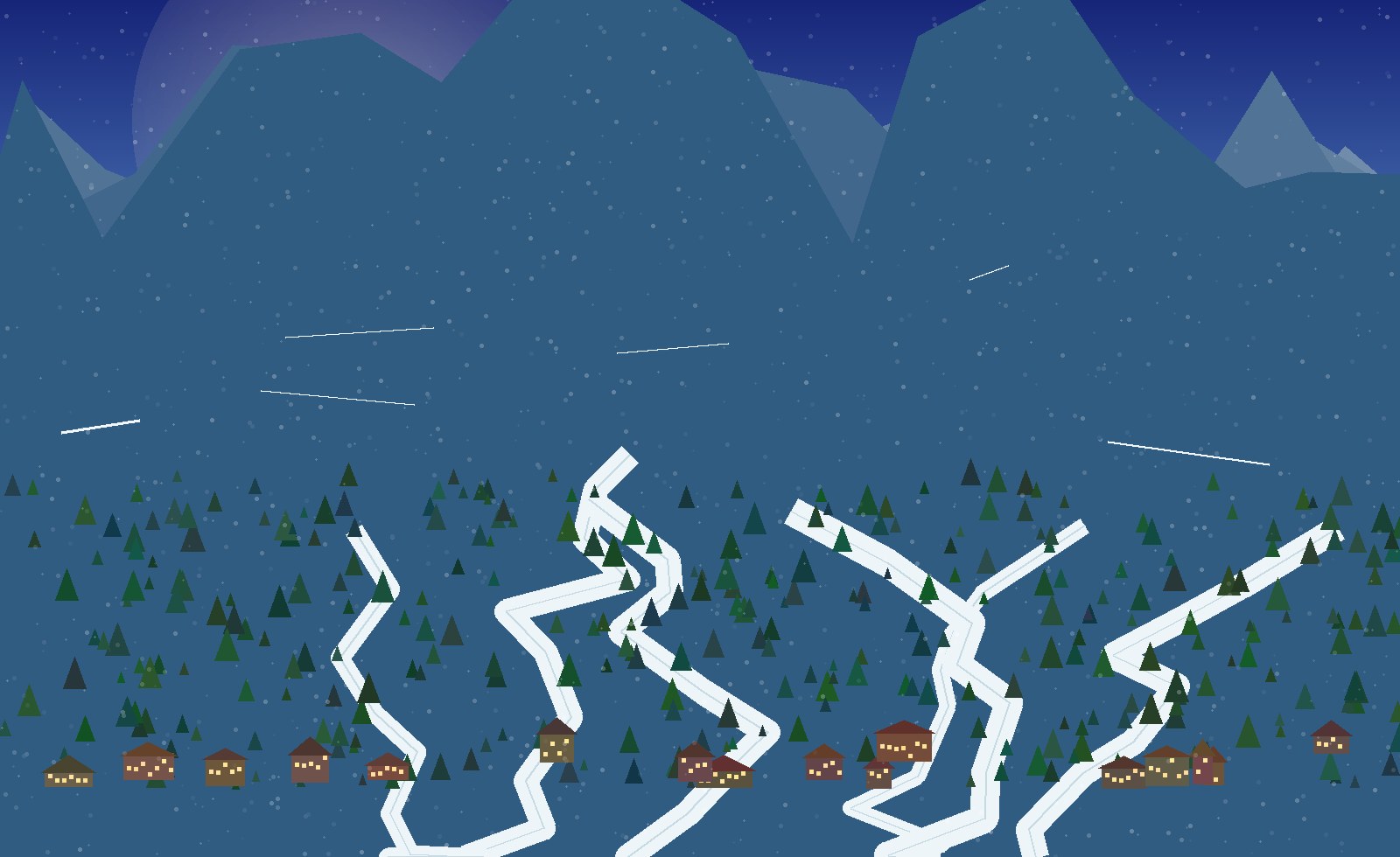 winter alpine scene 27