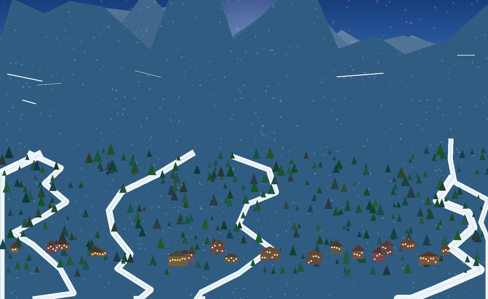 winter alpine scene 28