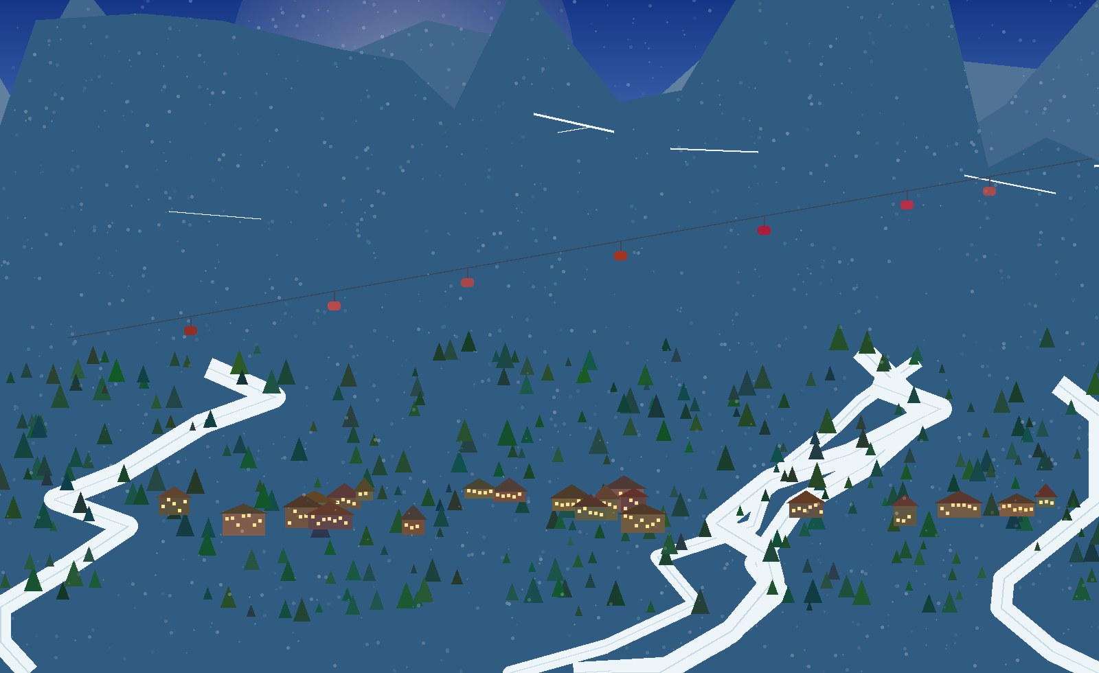 winter alpine scene 31