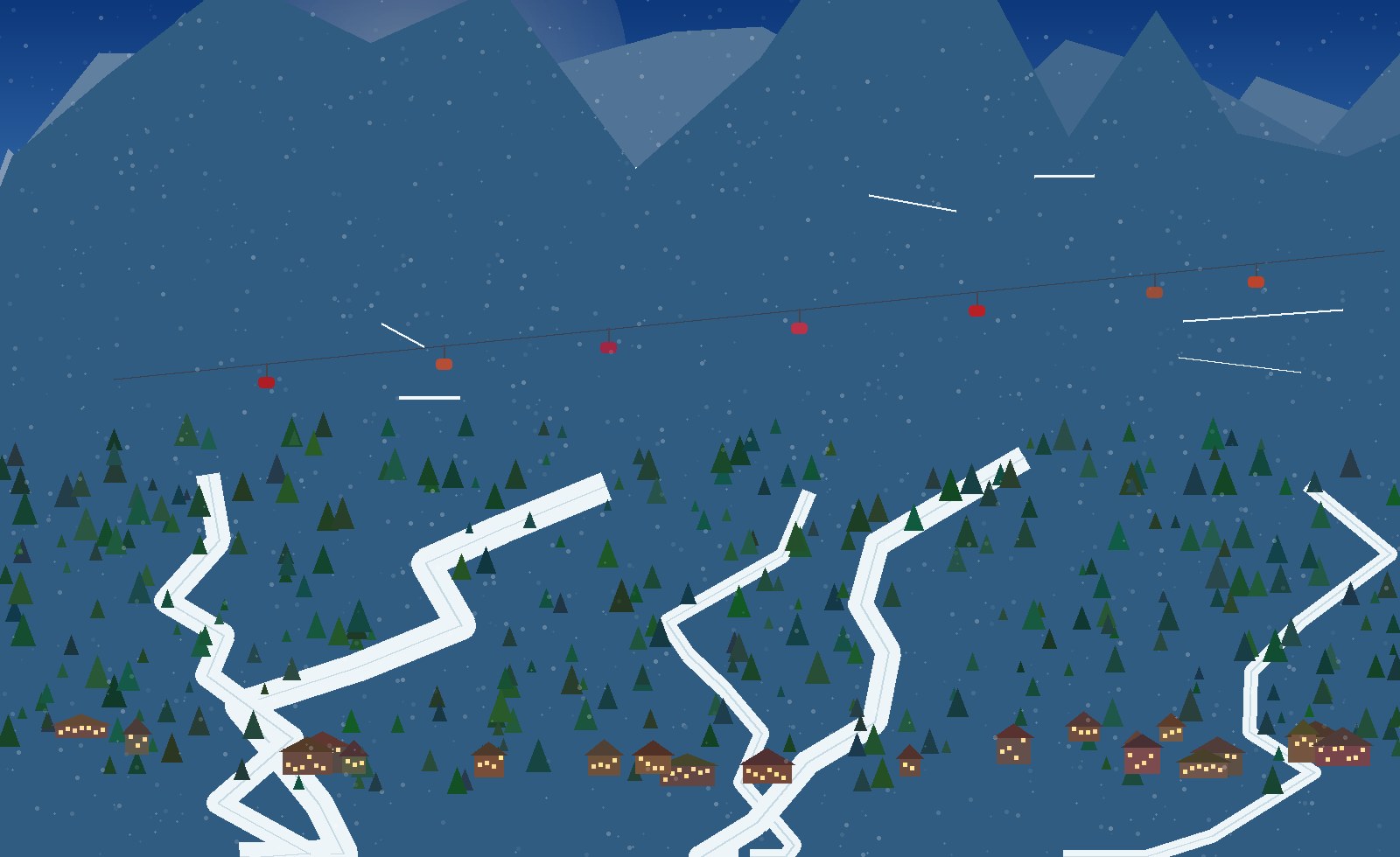 winter alpine scene 32