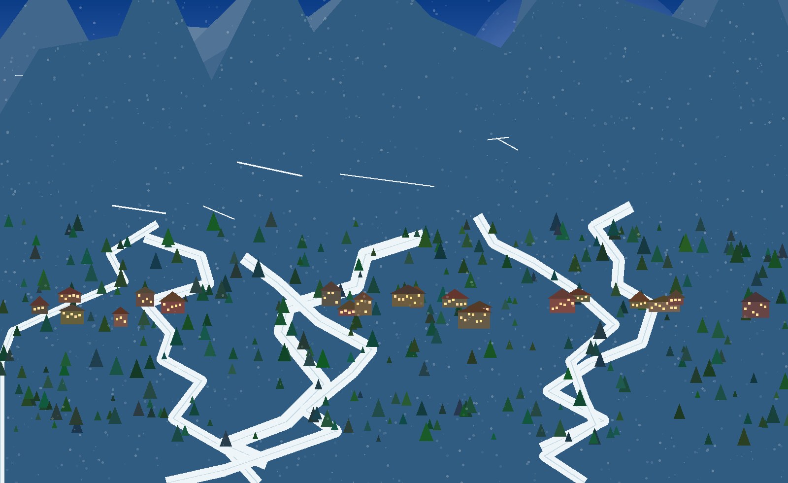 winter panoramic scene 33