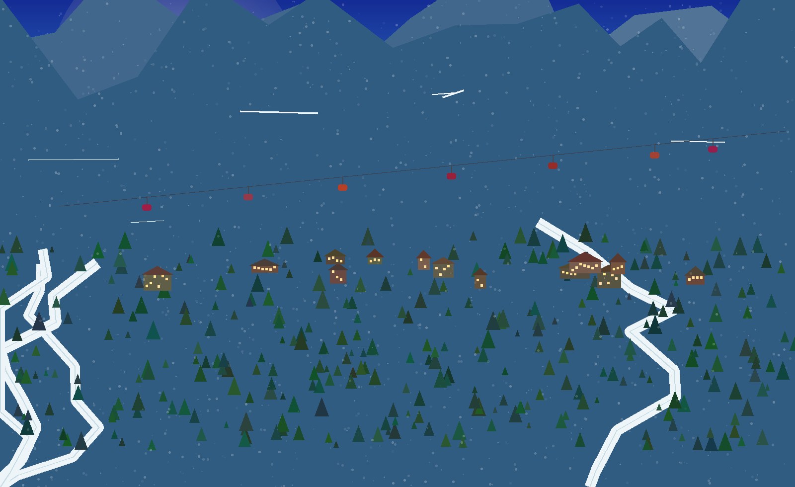 winter alpine scene 33