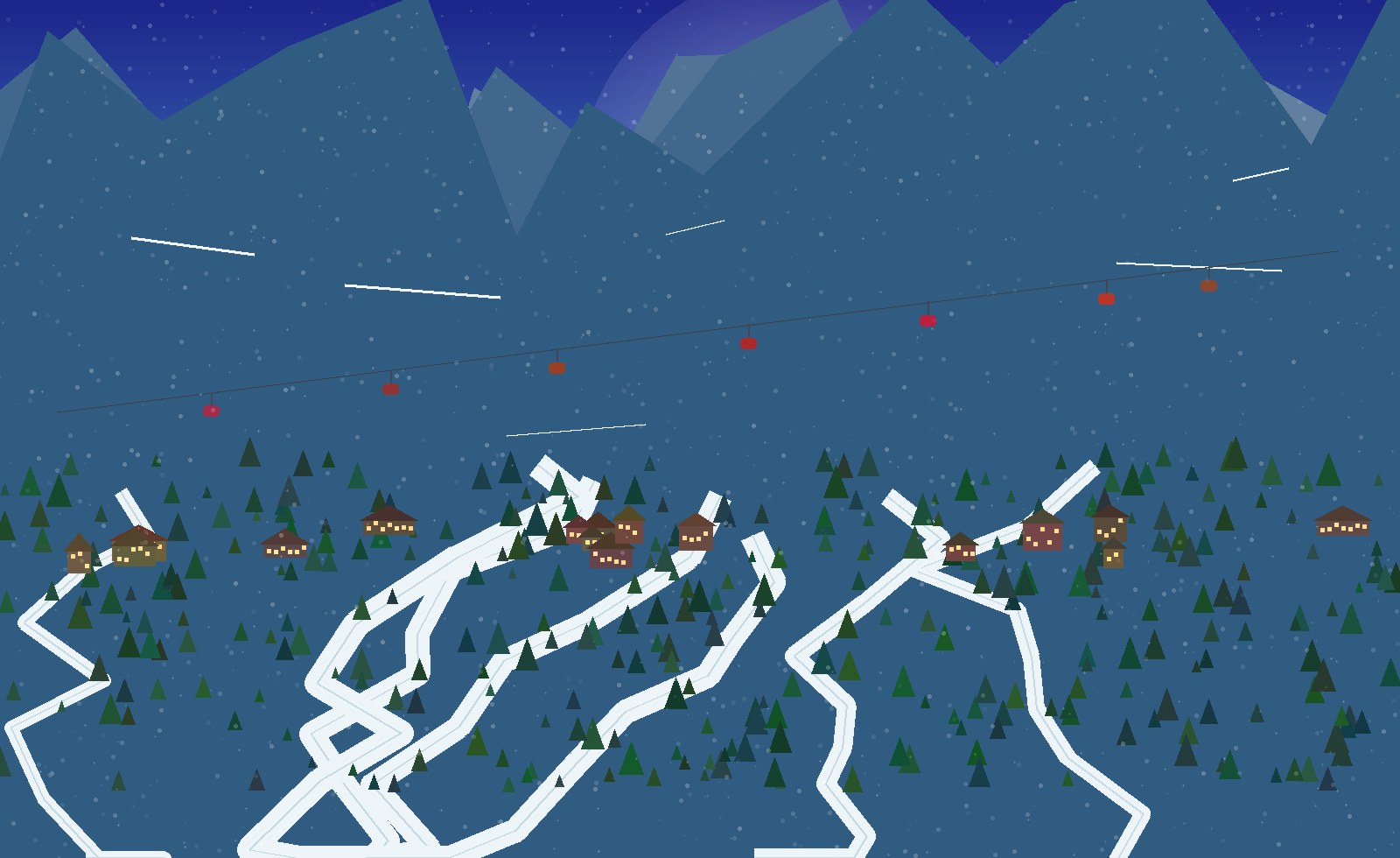 winter alpine scene 34