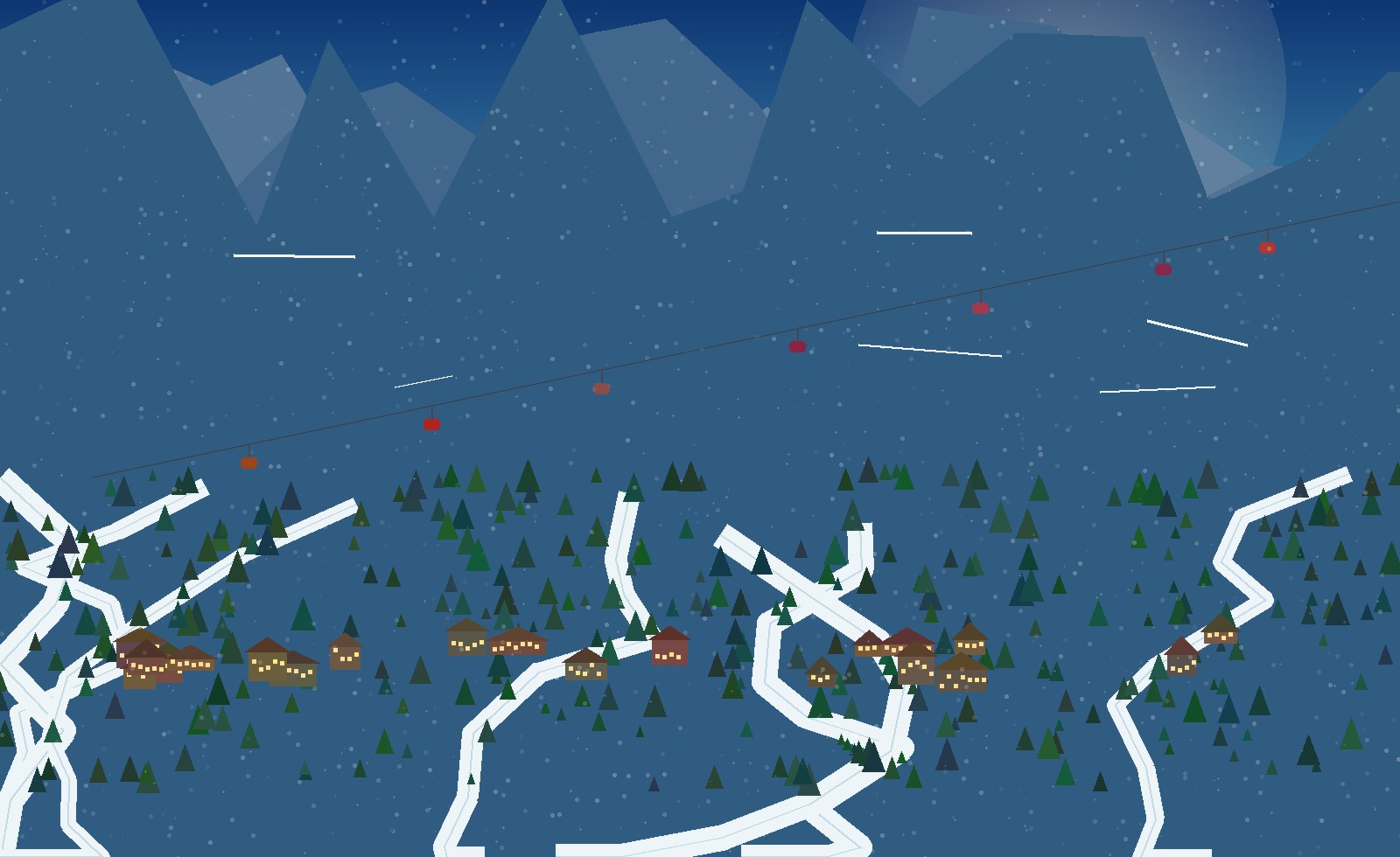 winter alpine scene 35