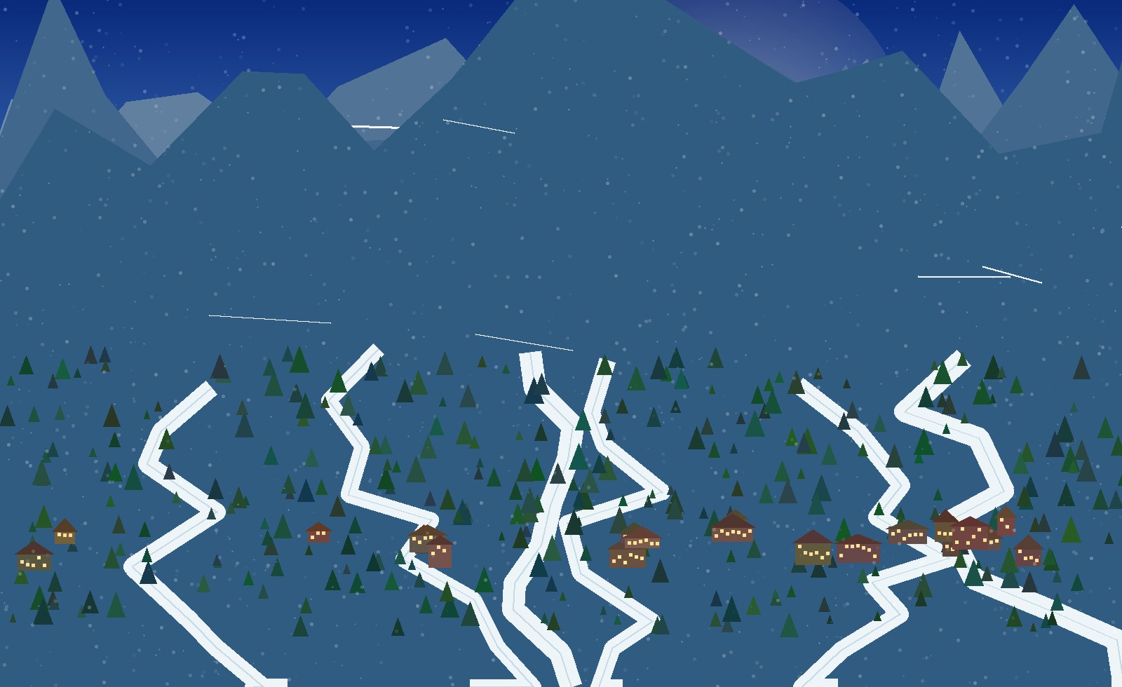 winter alpine scene 36