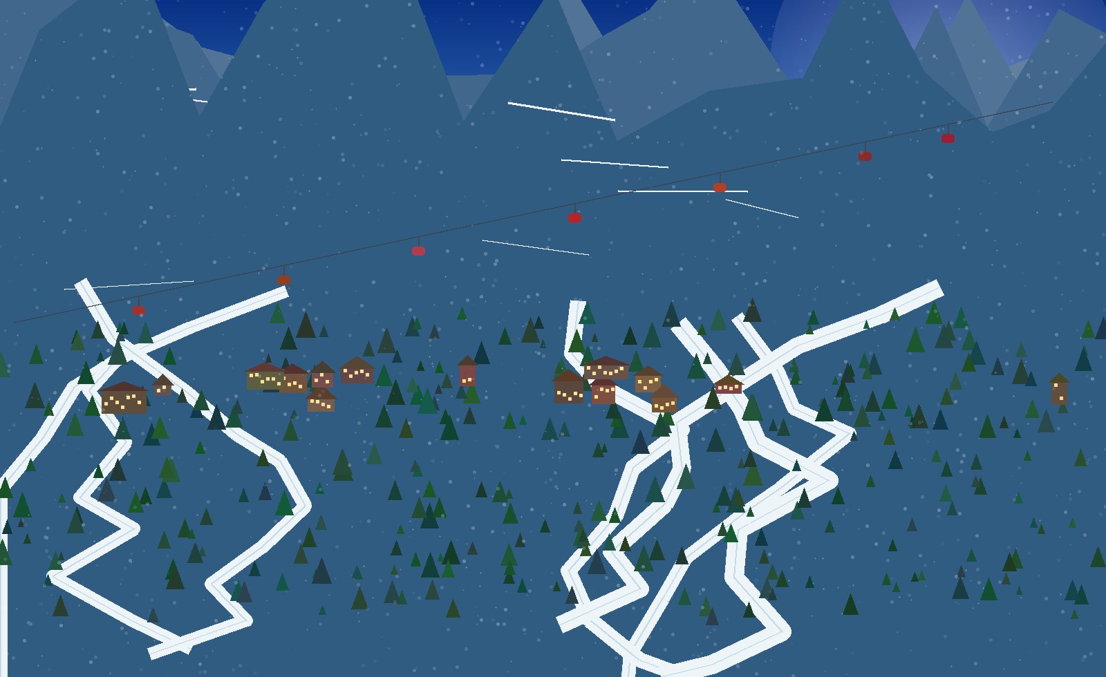 winter alpine scene 37