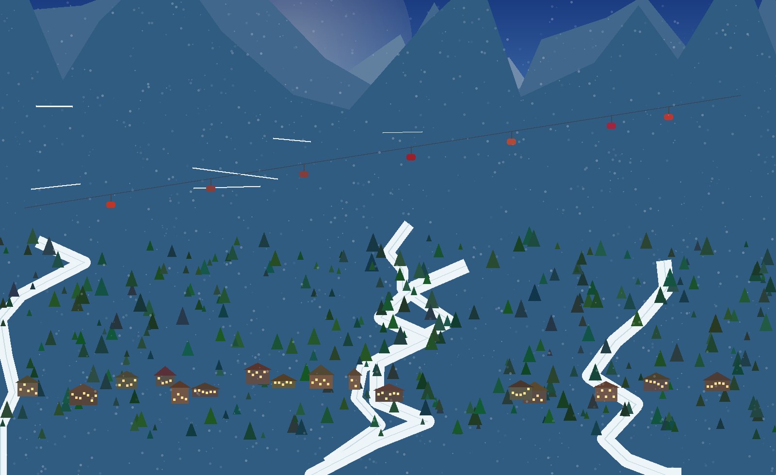 winter alpine scene 39