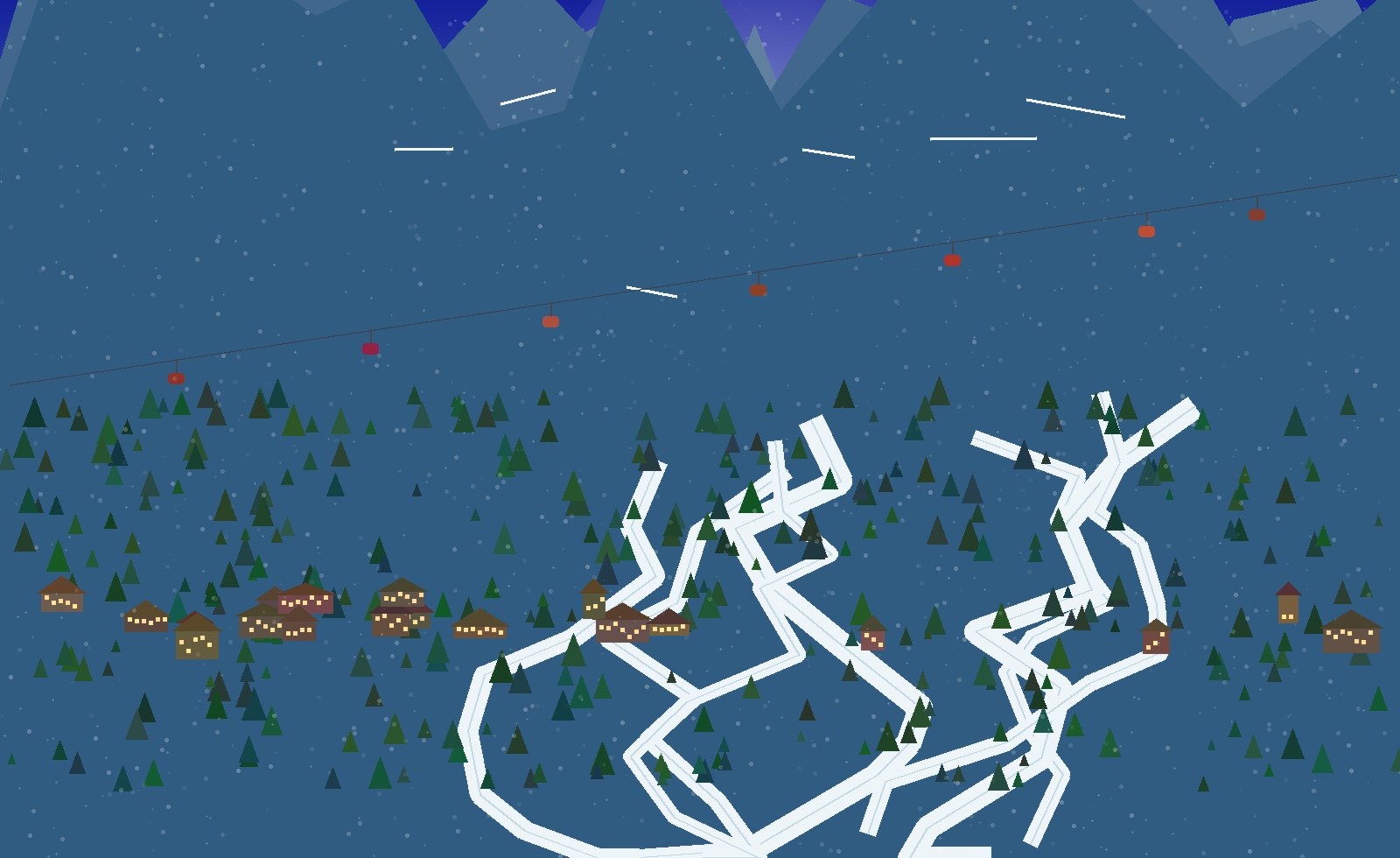 winter alpine scene 43