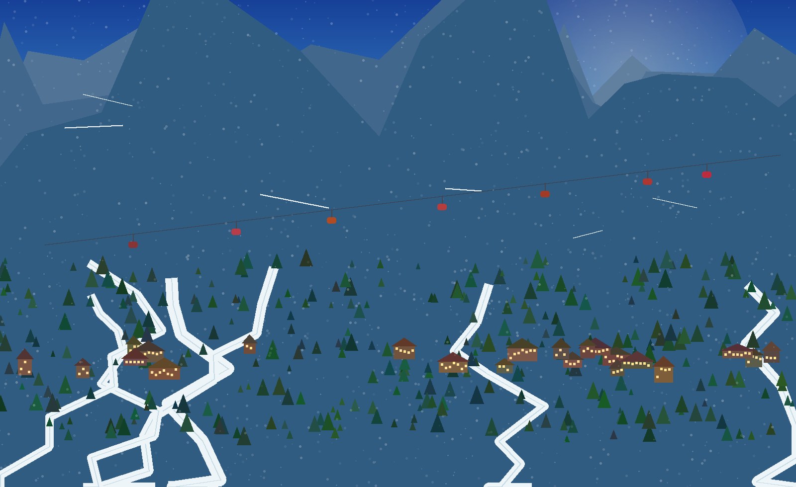 winter alpine scene 44