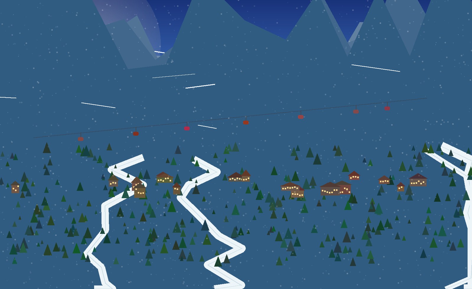 winter alpine scene 45