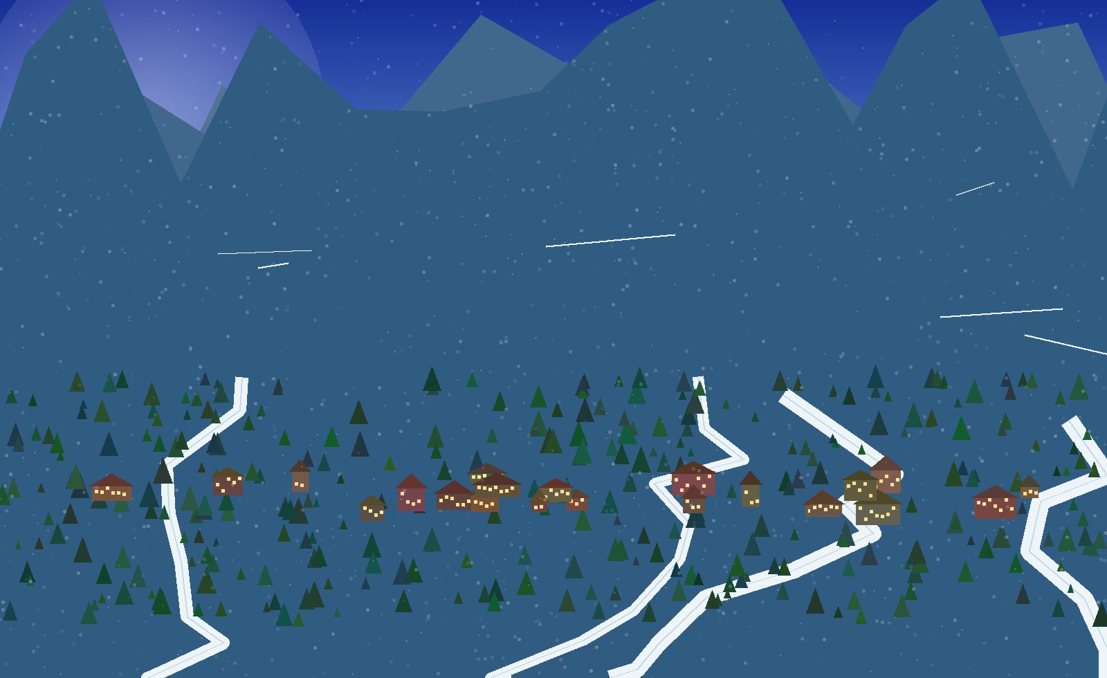 winter alpine scene 46