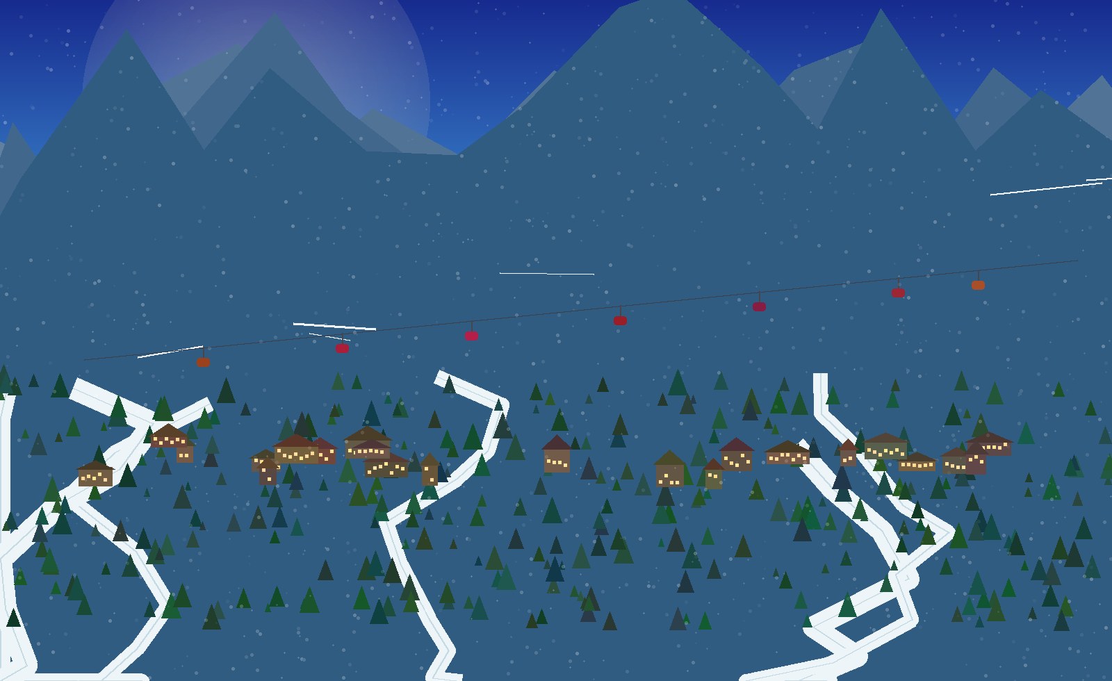 winter panoramic scene 47