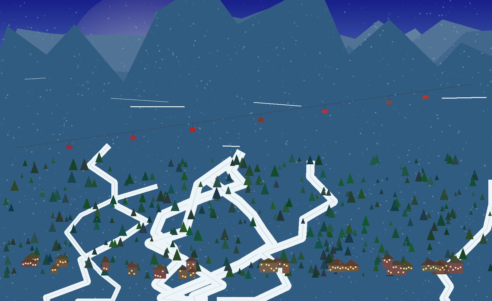 winter alpine scene 47