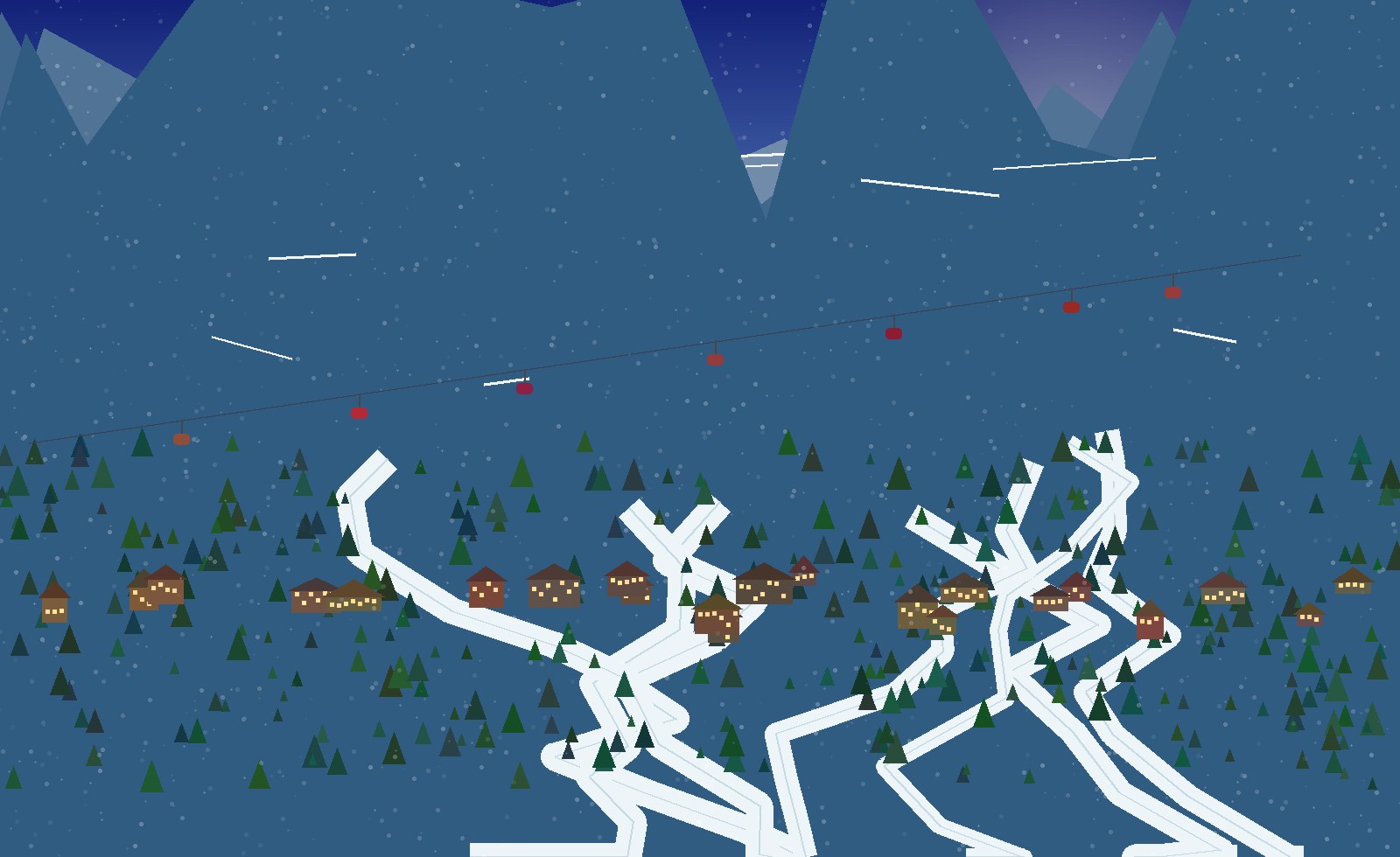 winter alpine scene 49