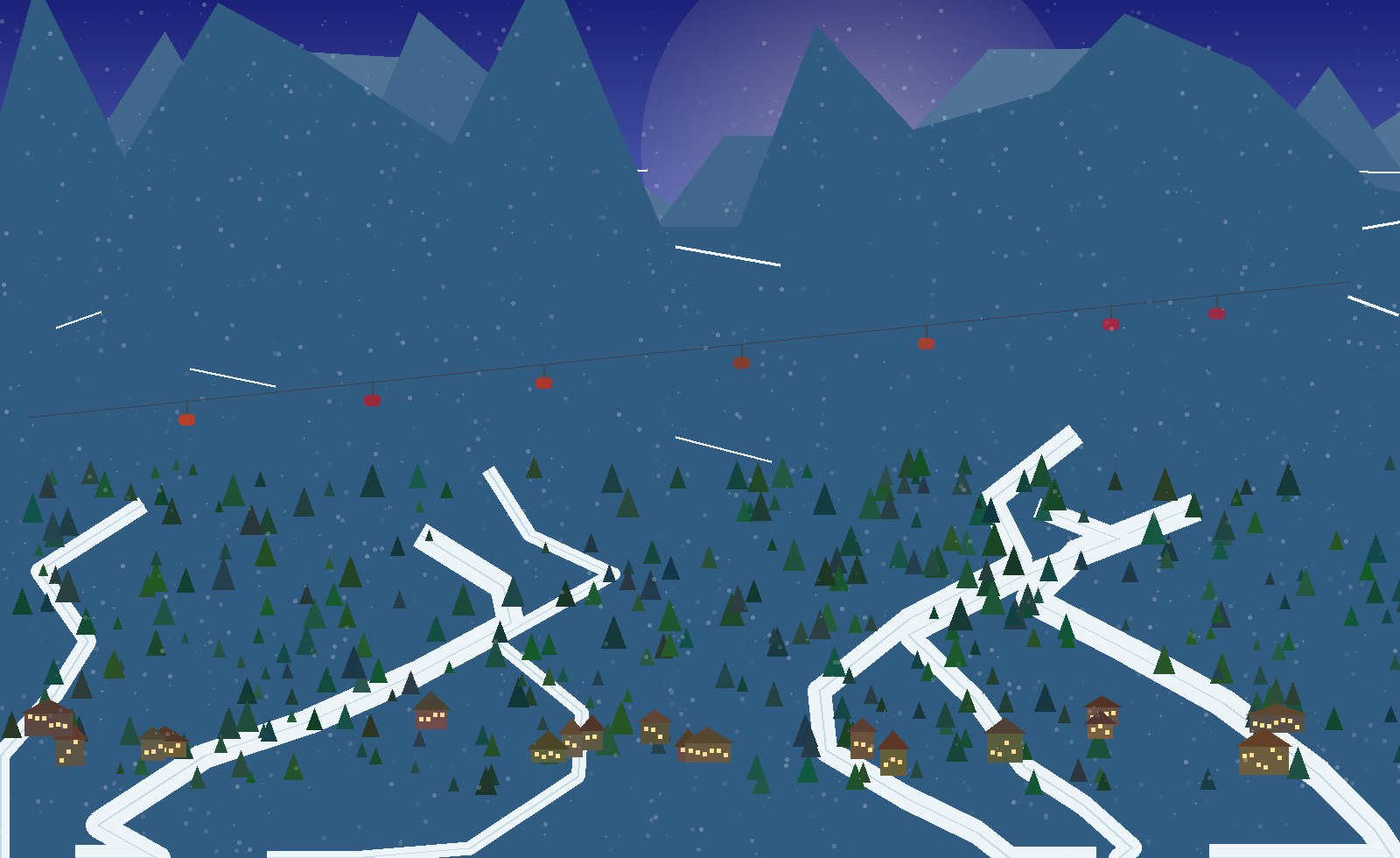 winter panoramic scene 50