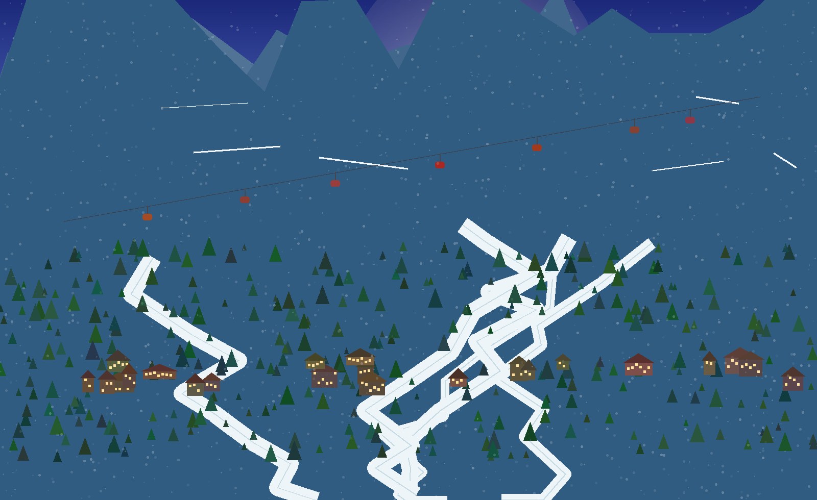 winter alpine scene 50