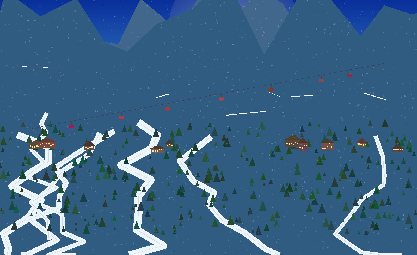 winter alpine scene 53