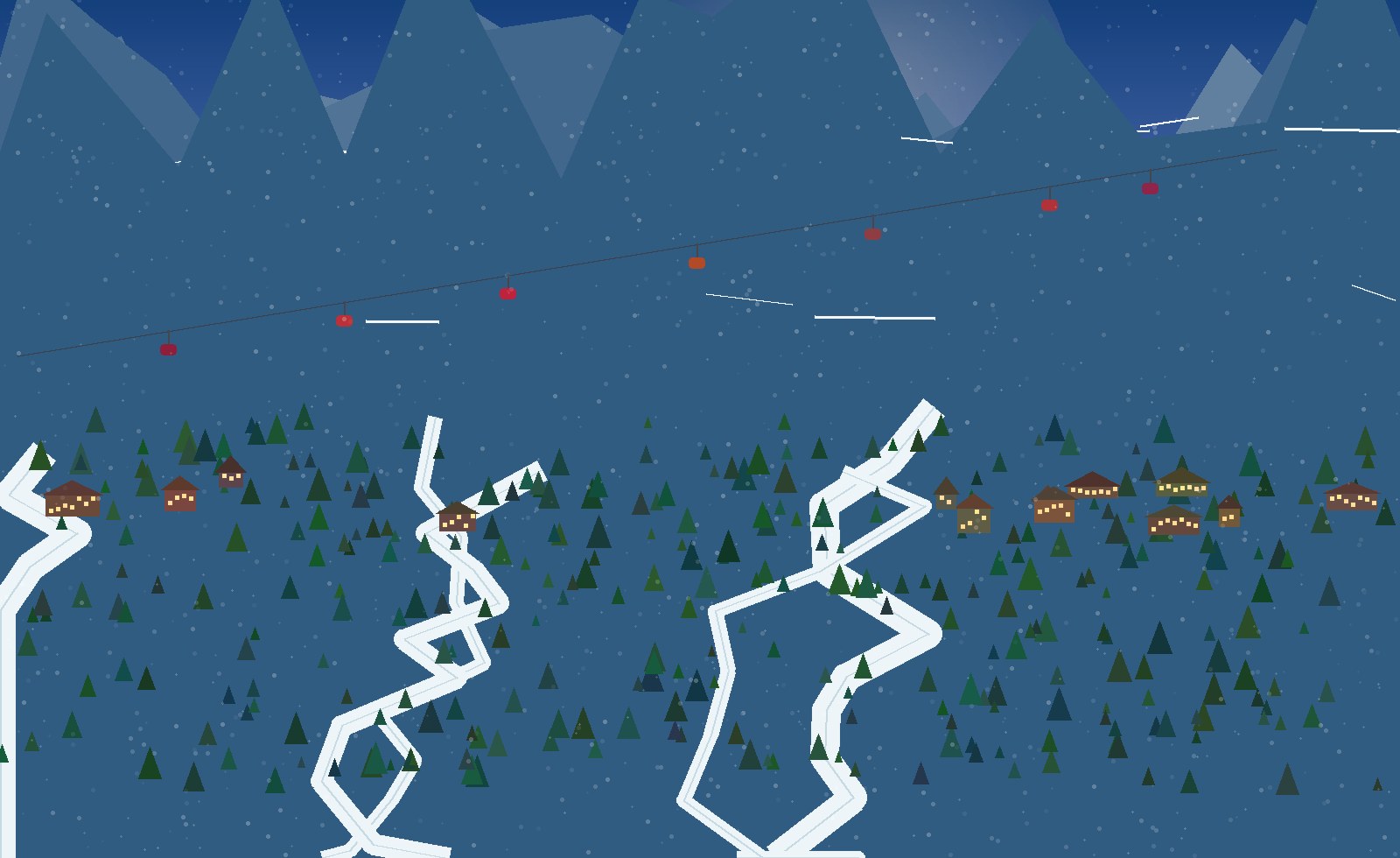 winter alpine scene 55