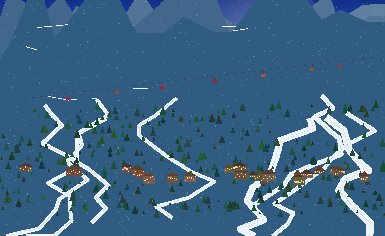 winter alpine scene 56