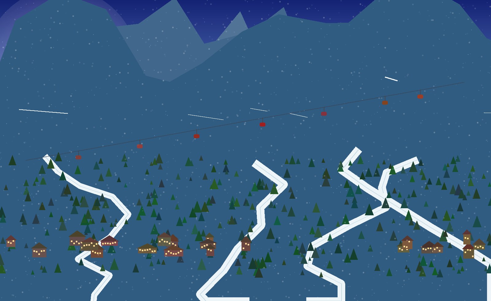 winter alpine scene 58