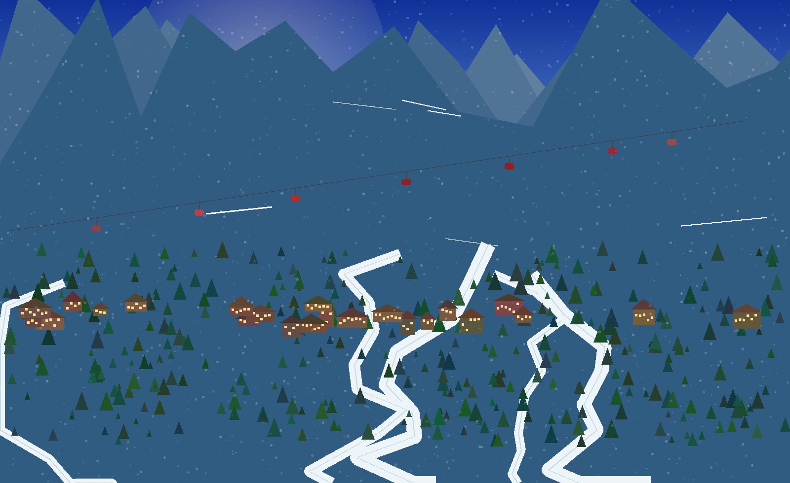 winter alpine scene 61