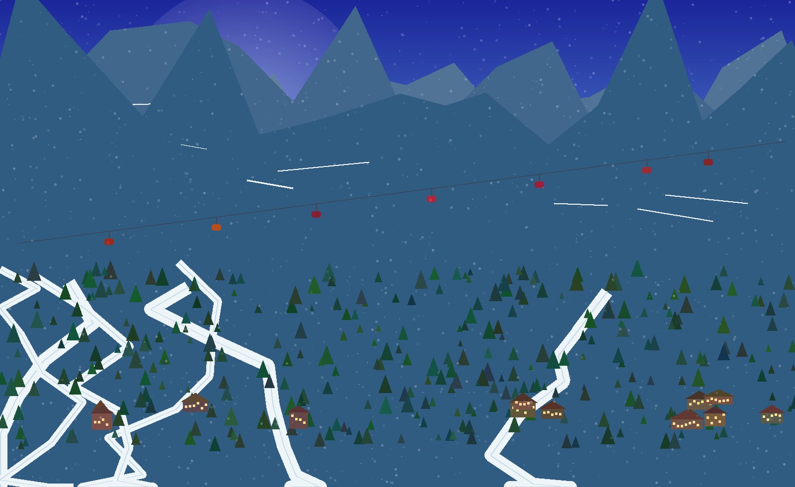 winter panoramic scene 64