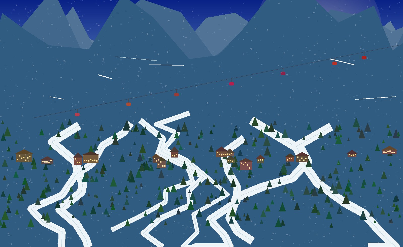 winter alpine scene 66