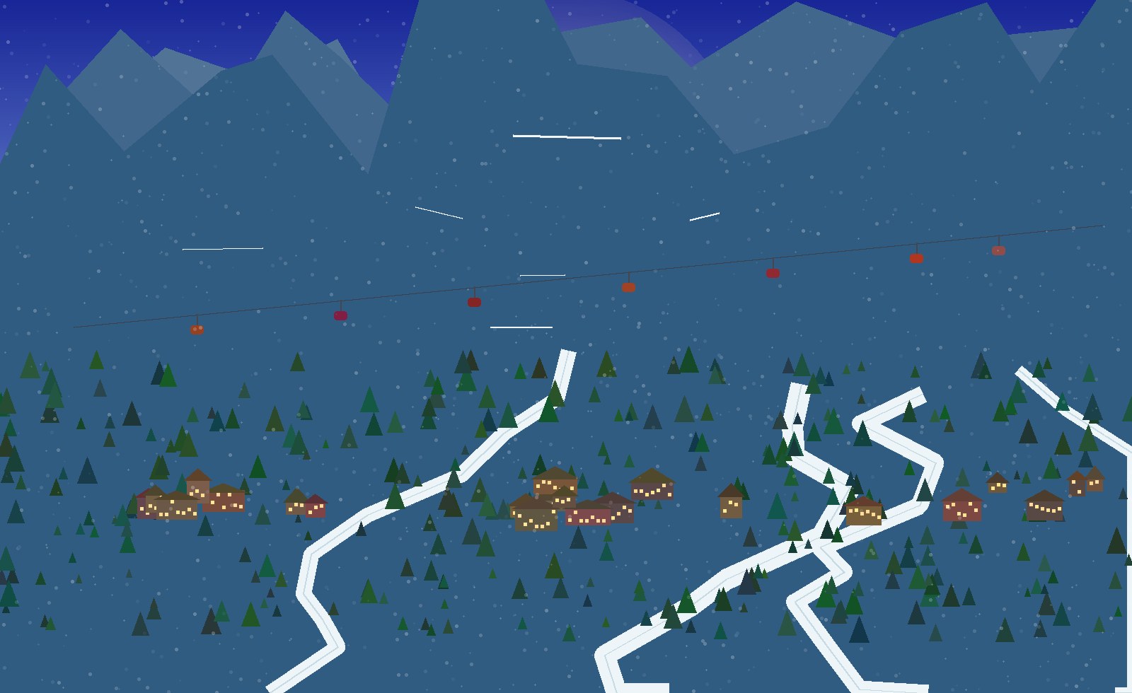 winter alpine scene 68