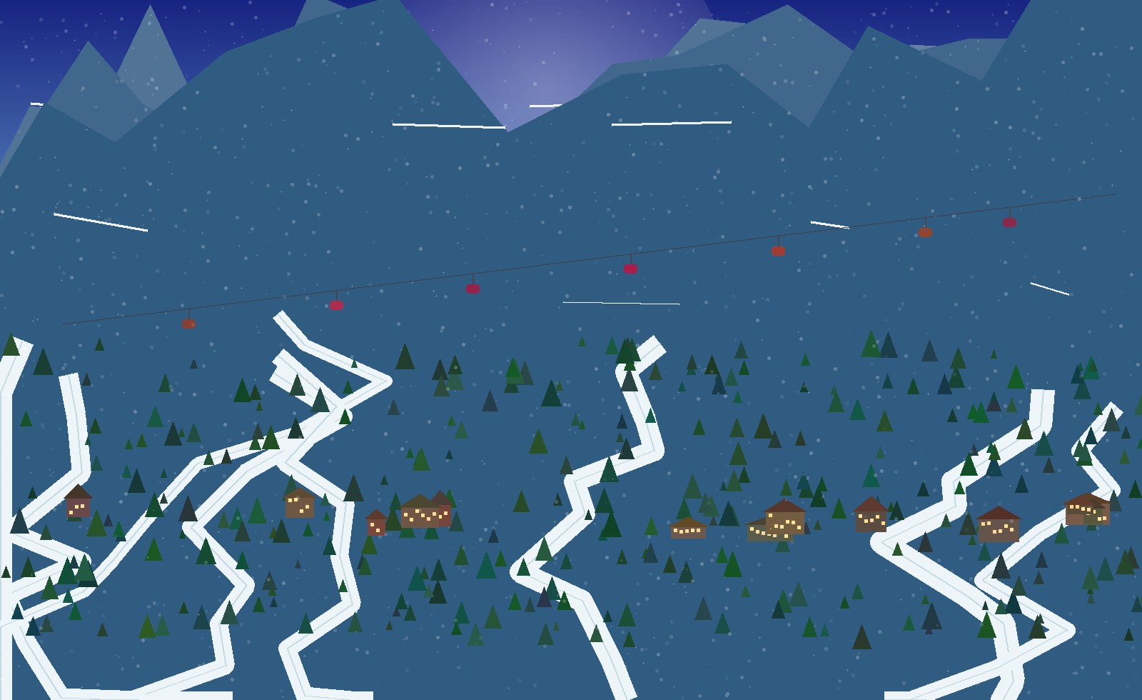 winter alpine scene 69