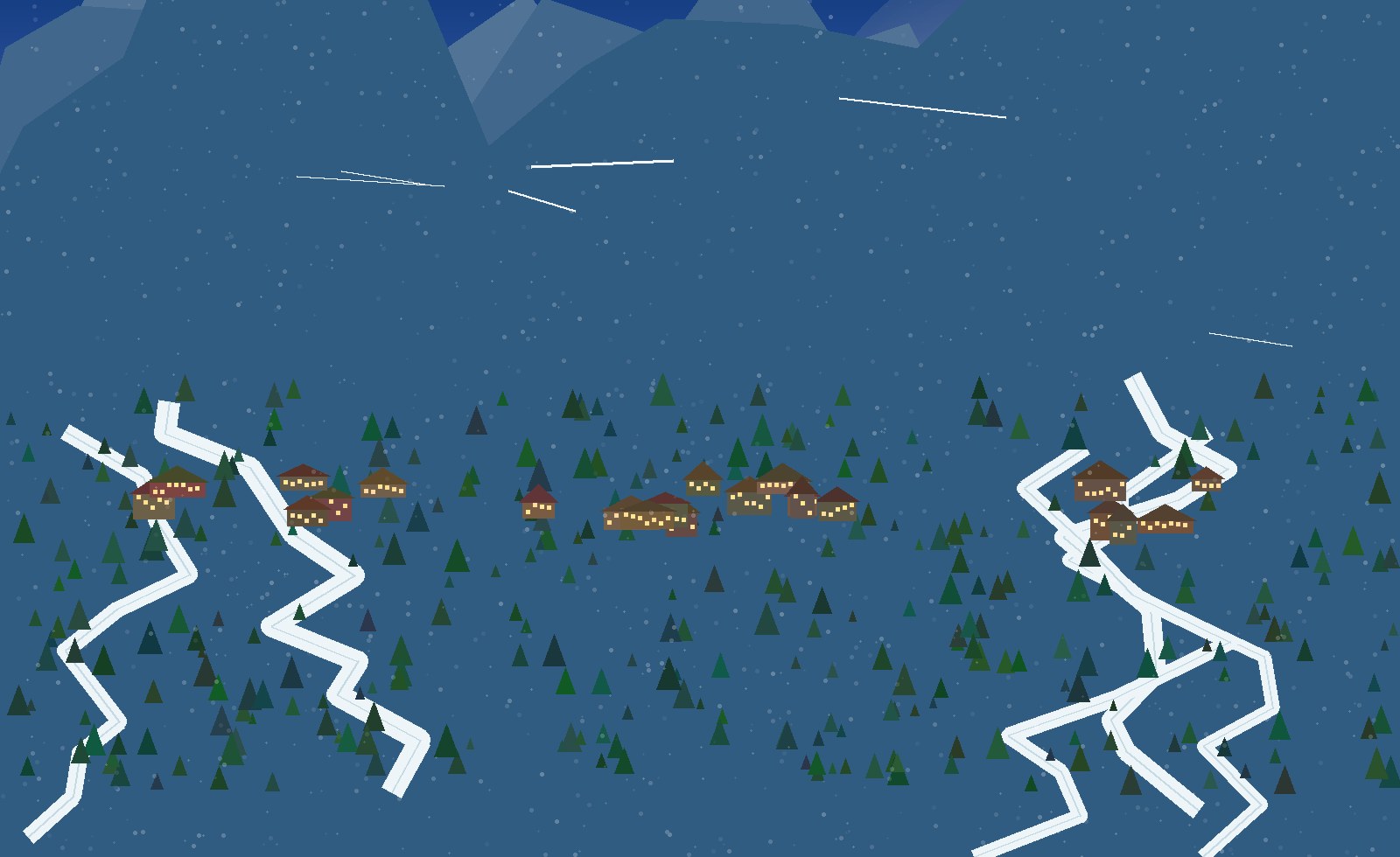 winter alpine scene 70