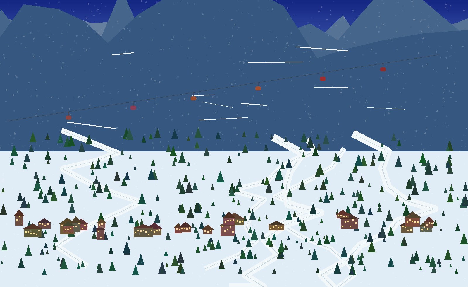 winter panoramic scene 77