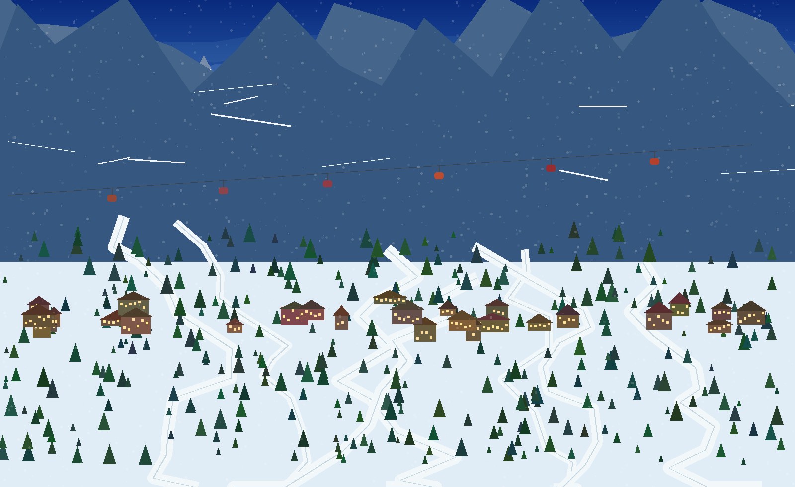 winter panoramic scene 3