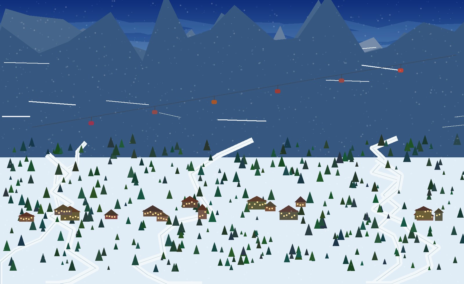 winter panoramic scene 5