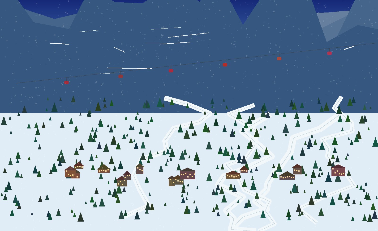 winter panoramic scene 81