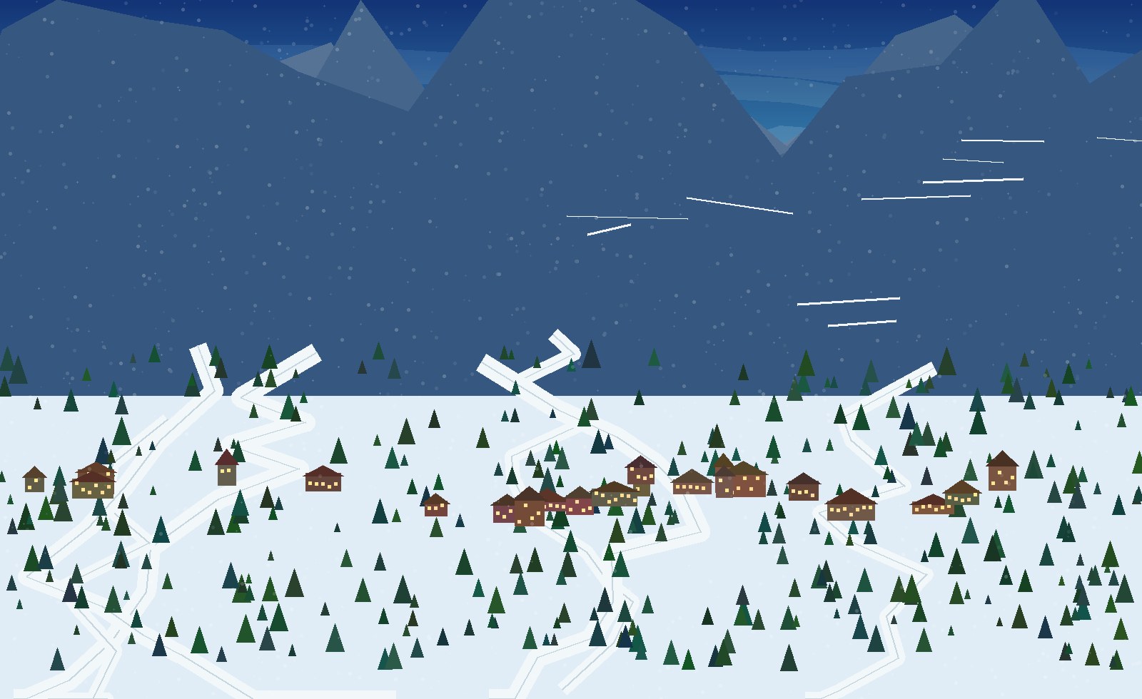 winter alpine scene 6