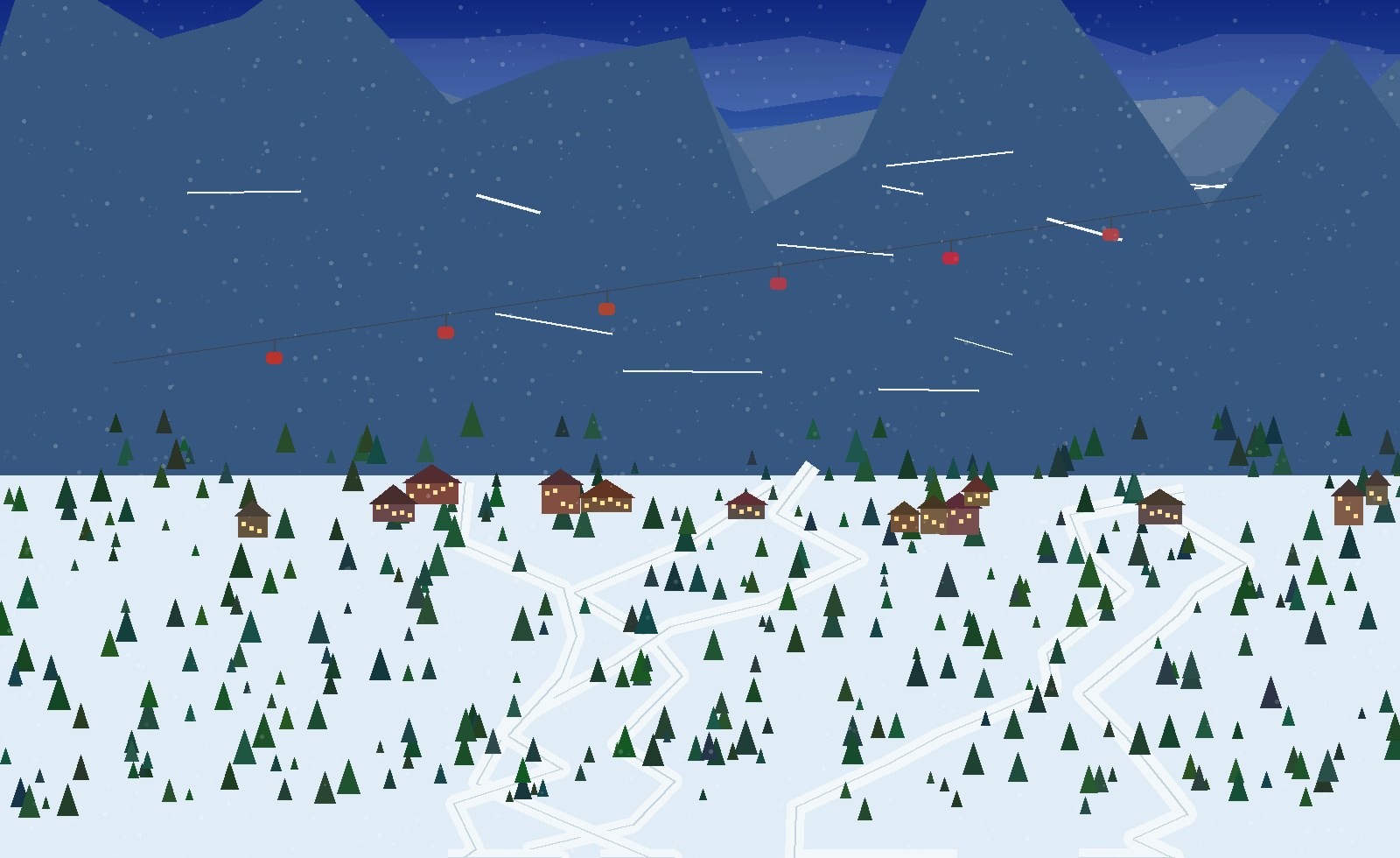 winter panoramic scene 7