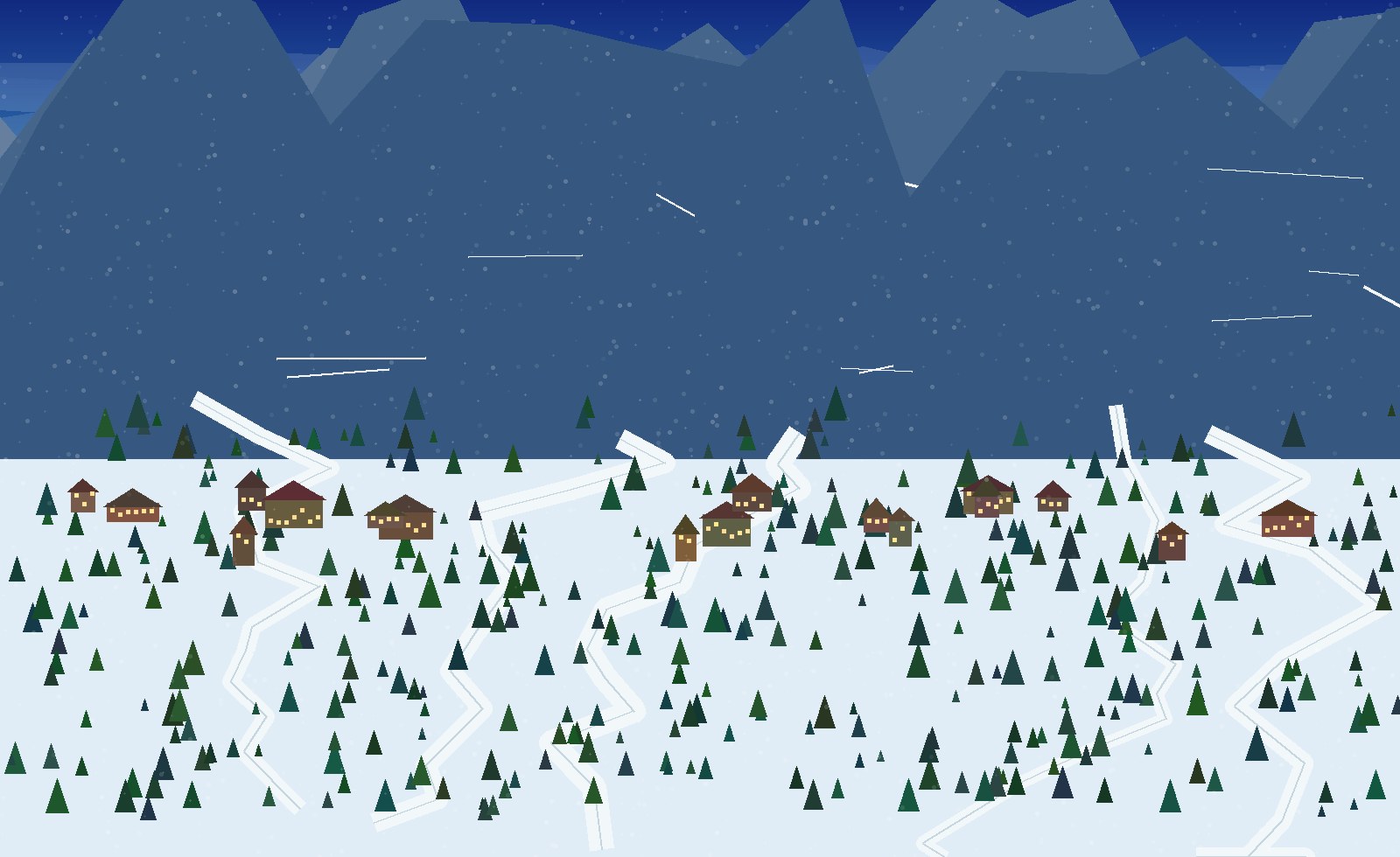 winter alpine scene 83