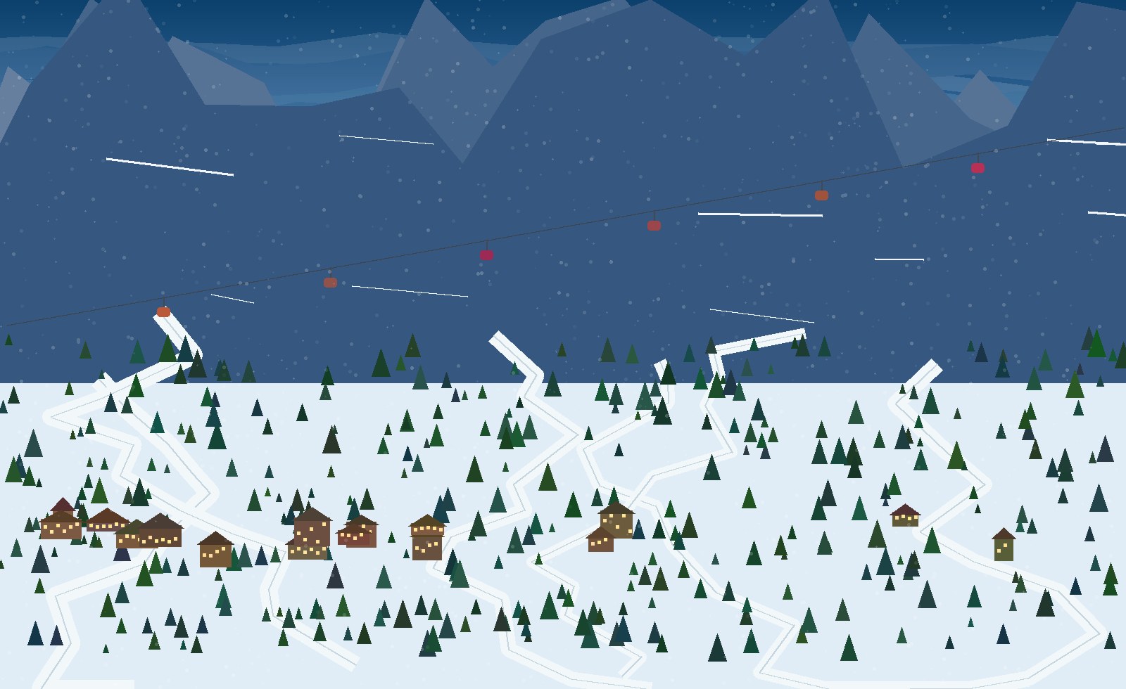 winter panoramic scene 10